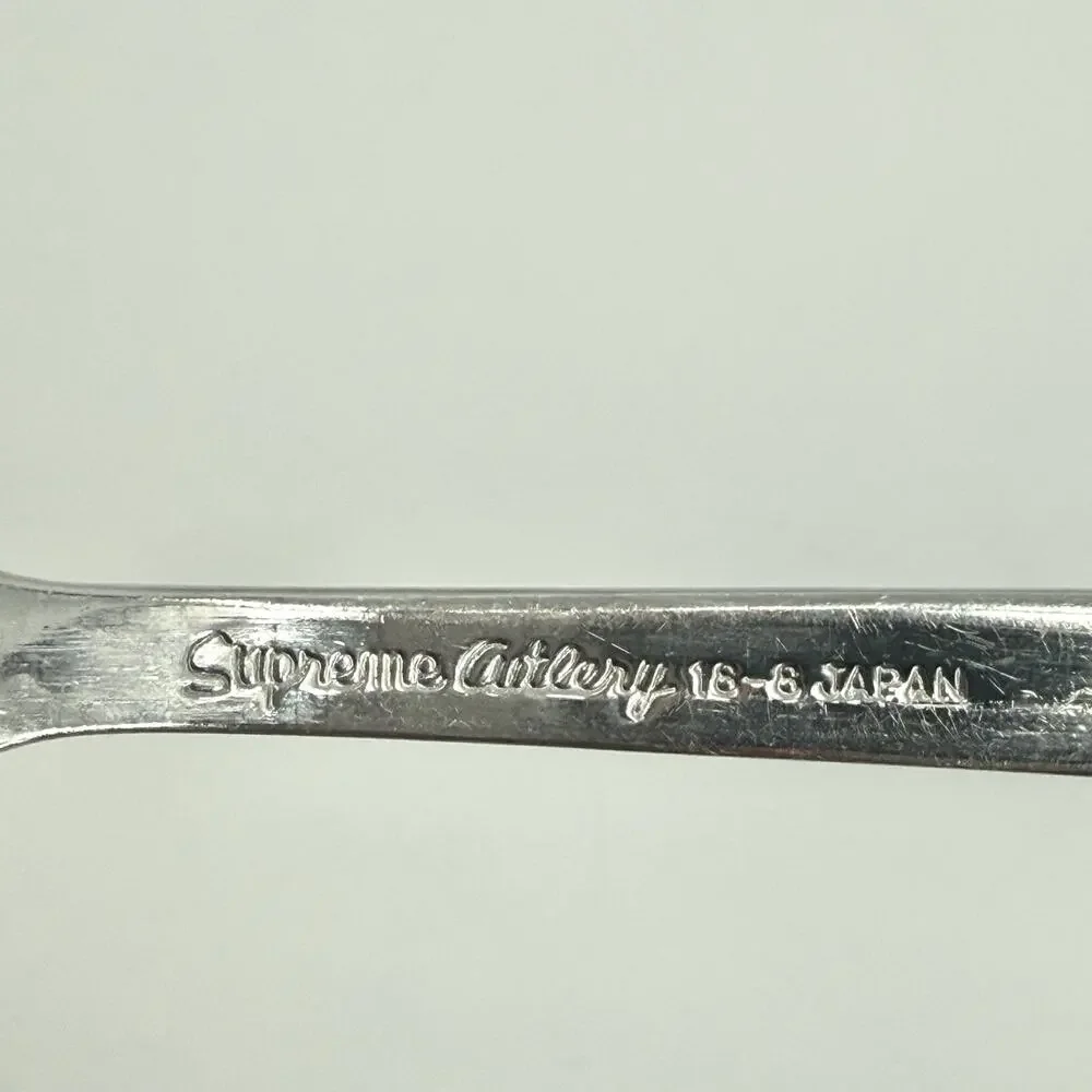 Supreme Cutlery Aperto Stainless Steel Teaspoons Set Of 5 Japan 6 inch